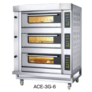 Deck Oven Gas ACE-3G-6